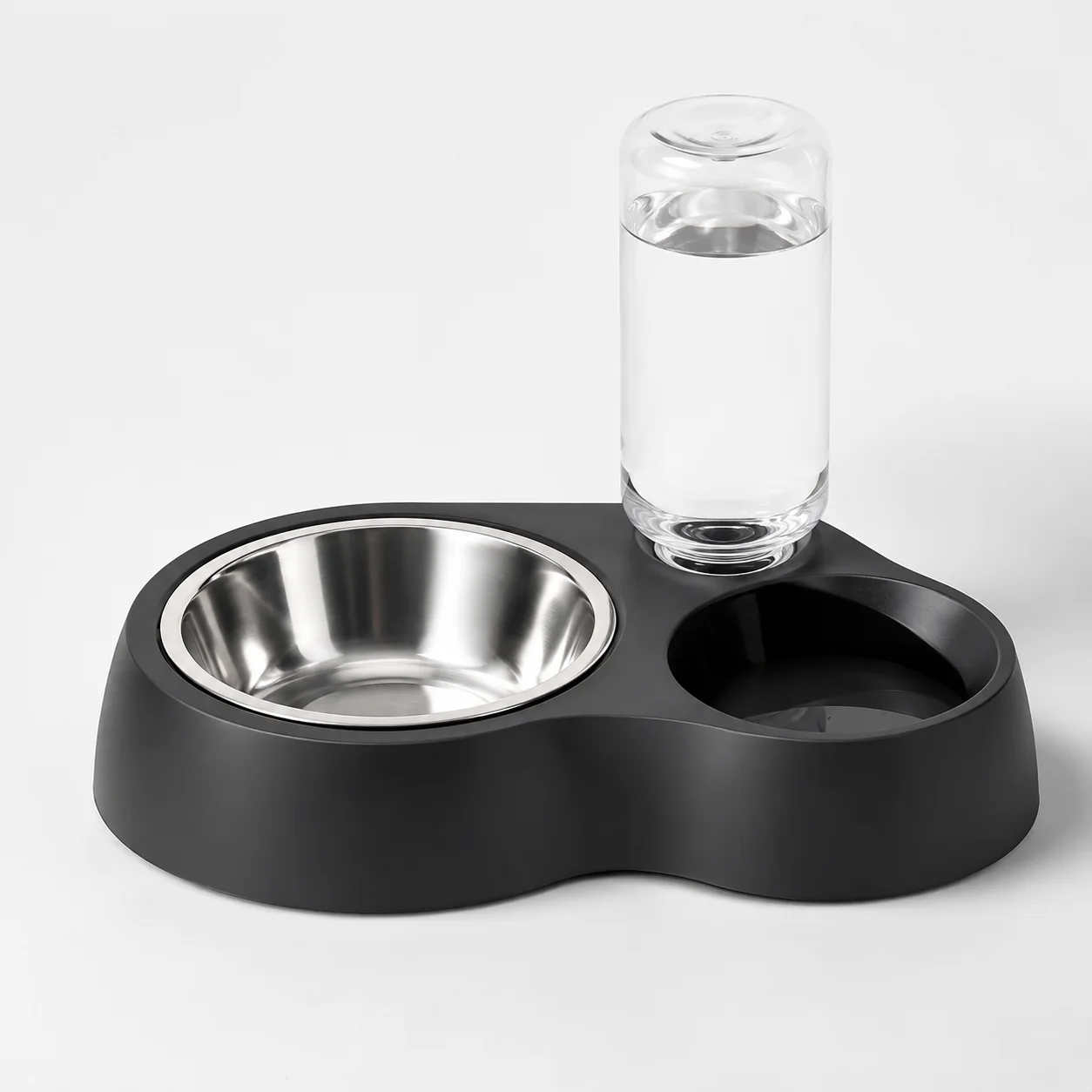 PawTrip Dual Bowl Pet Feeding Station with Water Dispenser Bowls & Feeding thumbnail 2 - PawTrip SA