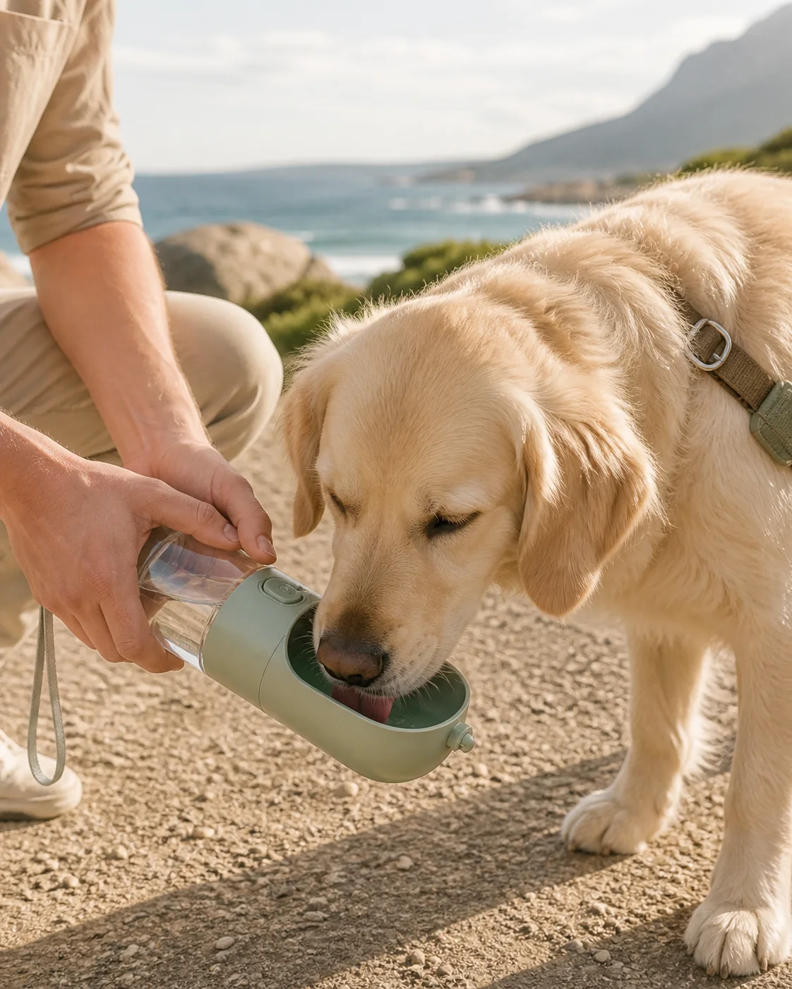 PawTrip Portable Dog Water Bottle Dispenser Travel Kits thumbnail 2 - PawTrip SA