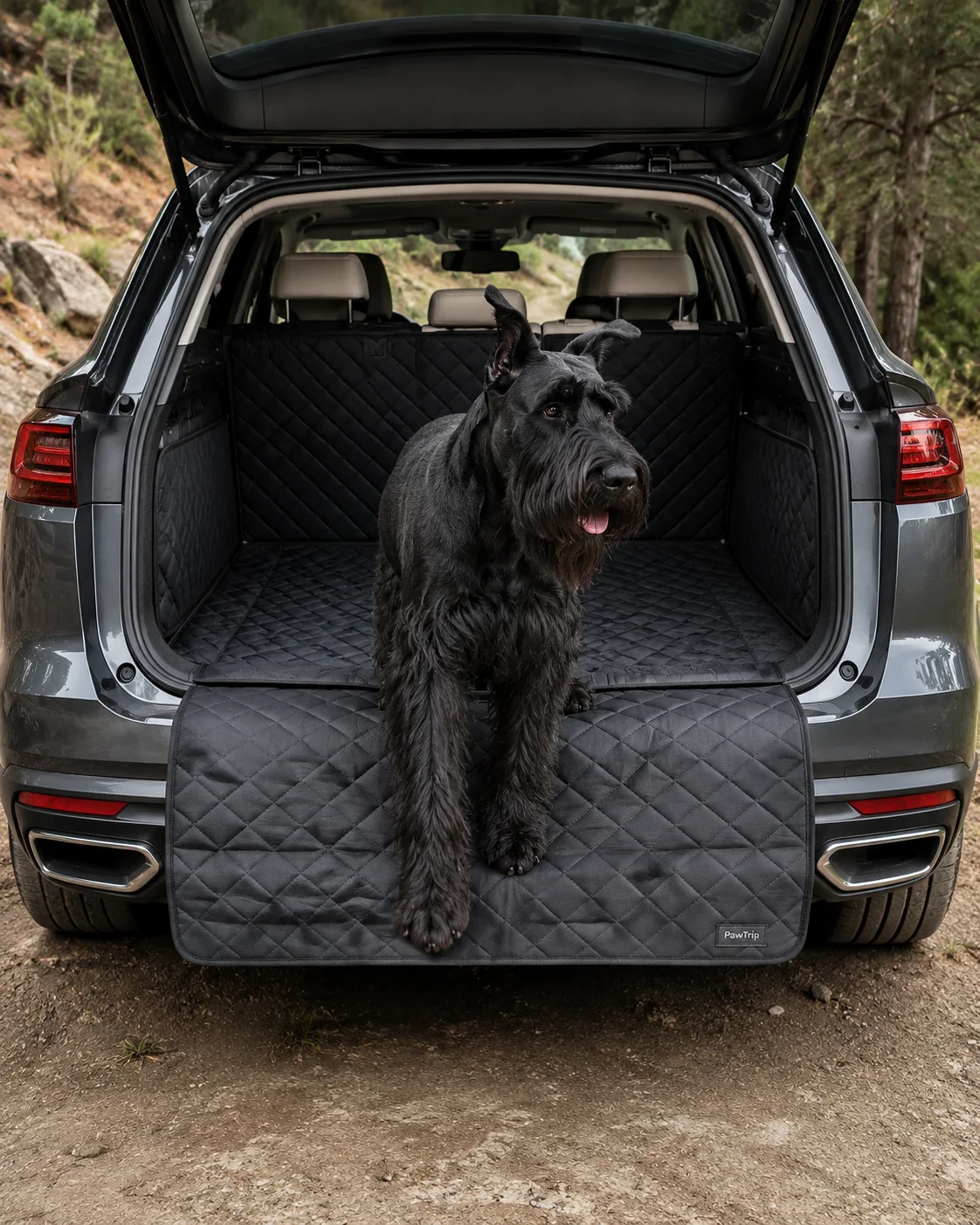 PawTrip SUV Dog Boot Liner with Bumper Protection Car Protection thumbnail 2 - PawTrip SA